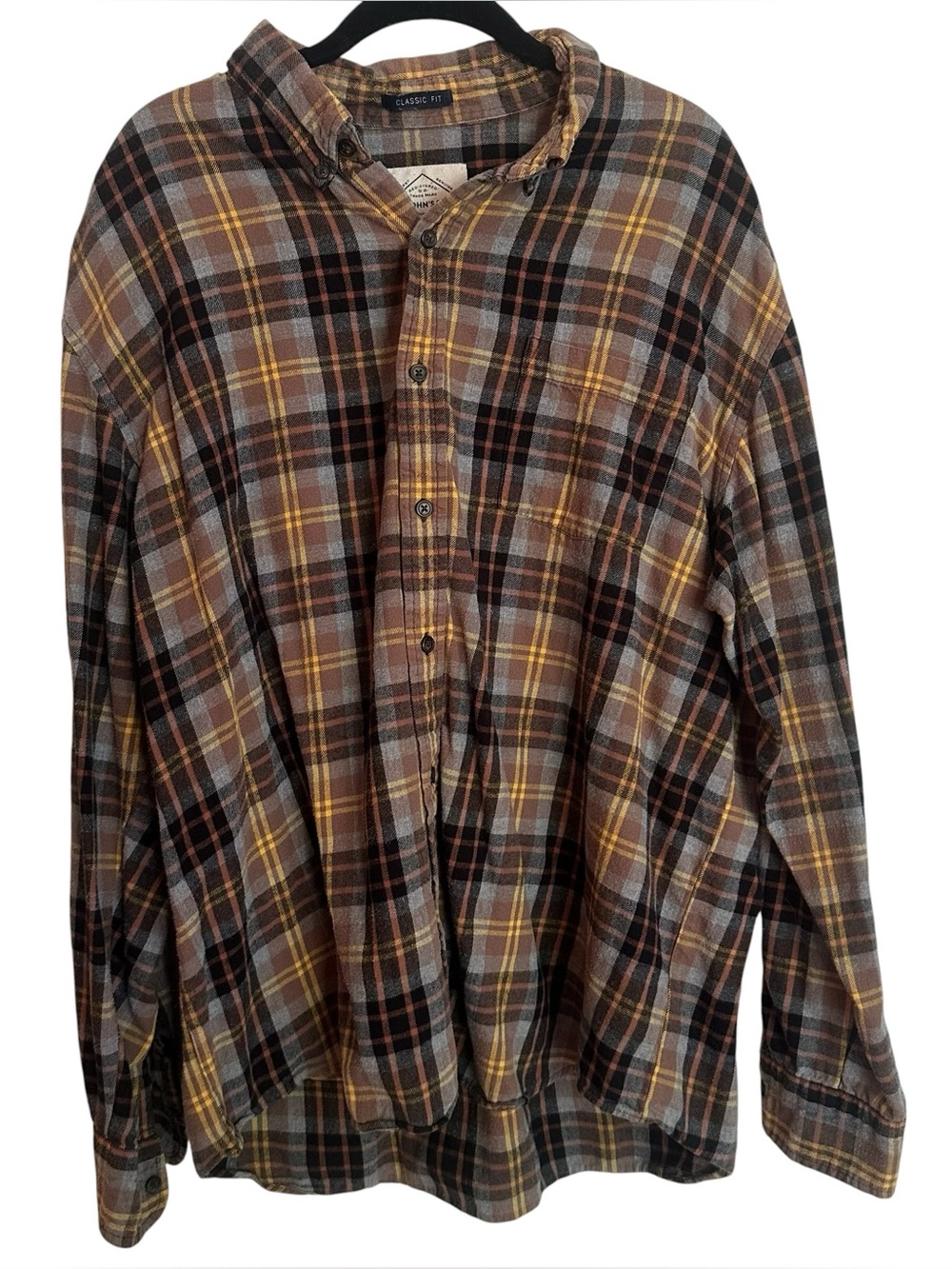 St. John’s Bay Plaid Flannel Men’s XL